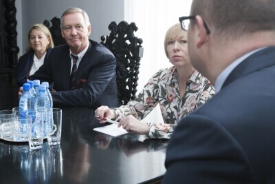 Wizyta Axela Lenderotha w Gdańsku