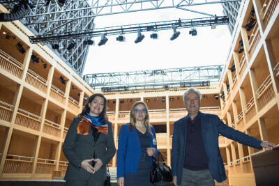 Wizyta Pierwszej Damy Islandii Elizy Jean Reid w Teatrze Szekspirowskim