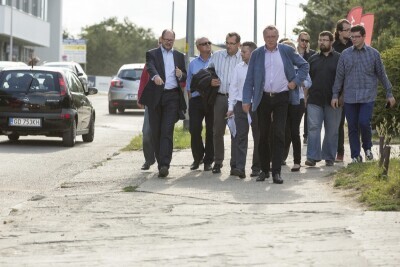 Wizyta Prezydenta Gdańska w dzielnicy Piecki-Migowo