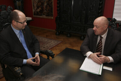 Wizyta ambasadora Białorusi