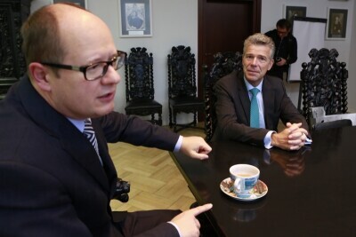 Wizyta ambasadora Luksemburga