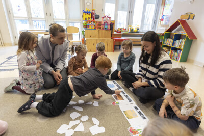 Wizyta gospodarska wiceprezydentki Gdańska Moniki Chabior w Przedszkolu nr 67 i szkole podstawowej nr. 20