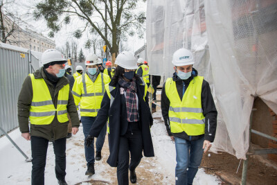 Wizyta w rewitalizowanym ratuszu na Oruni