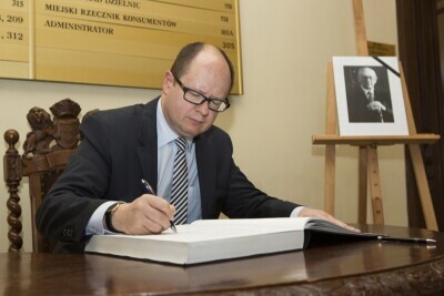 Władysław Bartoszewski - księga kondolencyjna