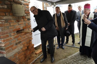 Wmurowanie aktu erekcyjnego pod inwestycję o nazwie Granaria.