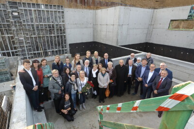 Wmurowanie kamienia węgielnego GPO