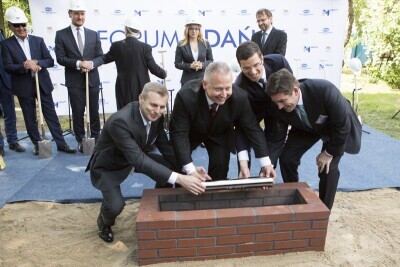 Wmurowanie kamienia węgielnego pod budowę Forum Gdańsk
