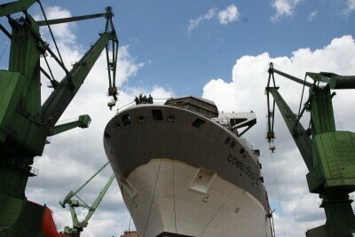 Wodowanie w Stoczni Gdańsk