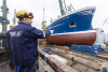 Wodowanie w stoczni Karstensen Shipyard Poland