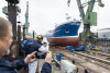 Wodowanie w stoczni Karstensen Shipyard Poland