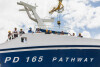 Wodowanie w stoczni Karstensen Shipyard Poland