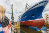 Wodowanie w stoczni Karstensen Shipyard Poland