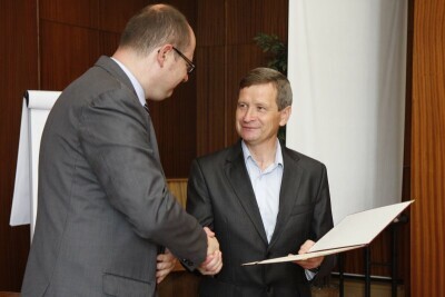 Wójt Gorzyc w Gdańsku