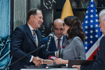 Wręczenie Medalu Wdzięczności