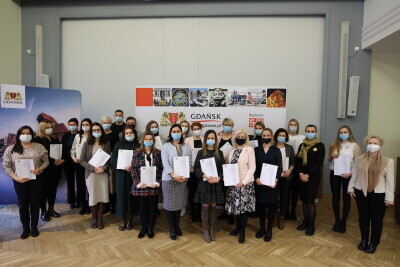 Wręczenie aktów nadania stopnia nauczyciela mianowanego.