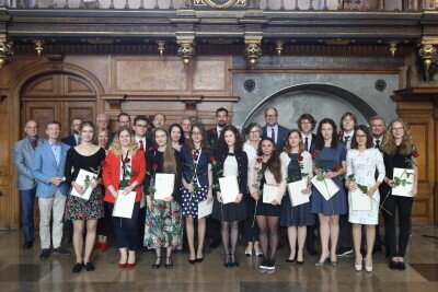 Wręczenie dyplomów stypendystom Fahrenheita