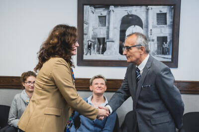 Wręczenie medalu Solidarności Panu Adamowi Wojdakowskiemu