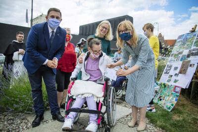 Wręczenie nagród laureatom konkursu Nie marnuj deszczu