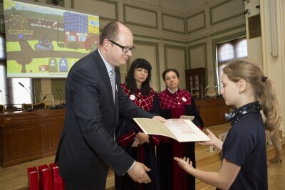 Wręczenie nagród w konkursie 