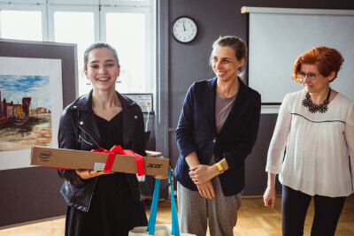 Wręczenie nagród w konkursie czytelniczym 