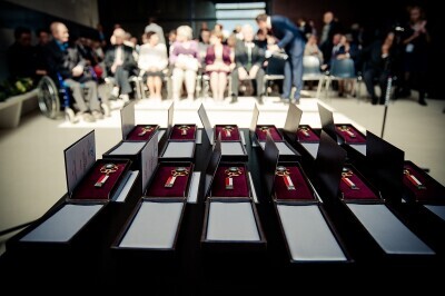 Wręczenie odznak Zasłużony dla Kultury Polskiej