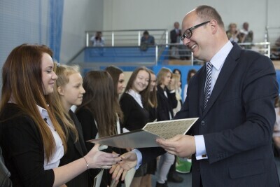 Wręczenie stypendiów szkolnych