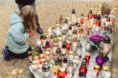 Wszystkich Świętych. Cmentarz Centralny Srebrzysko