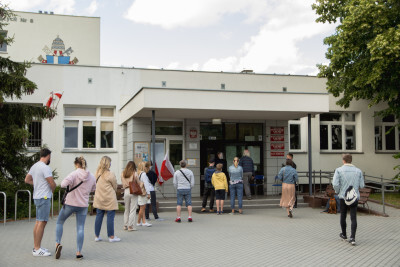 Gdańsk, Wybory prezydenckie 2020. Druga tura. Komisje wyborcze popołudniem