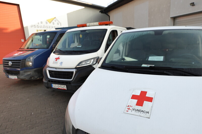 Zdjęcie Wyjazd konwoju humanitarnego na Ukrainę 1