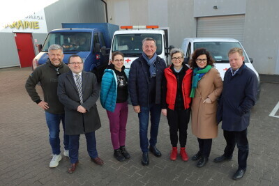 Wyjazd konwoju humanitarnego na Ukrainę