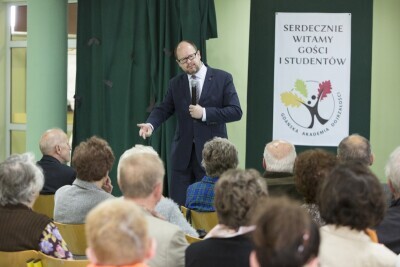 Wykład Prezydenta dla Seniorów