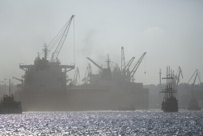 Wyładunek węgla w Porcie Gdańsk