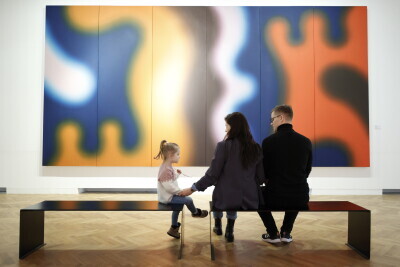 Wystawa - Fangor. Poza obraz