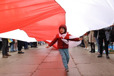 ZA WASZĄ I NASZĄ WOLNOŚĆ - solidarnościowy marsz i wiec antywojenny.