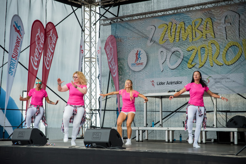 Zdjęcie ZUMBA FITNESS PO ZDROWIE – V Gdański Maraton na Plaży 2