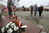 Z okazji 153. rocznicy urodzin Marszałka Piłsudskiego złożenie kwiatów pod pomnikiem