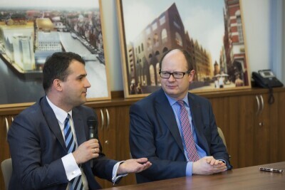 Zagospodarowanie północnego cypla Wyspy Spichrzów - podpisani