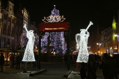 Zapalono światełka na gdańskiej choince
