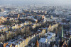 Zimowa panorama Gdańska