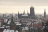 Zimowa panorama Gdańska