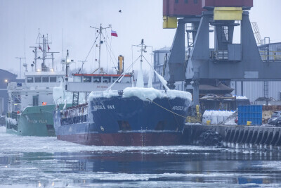 Zimowe zdjęcia Portu