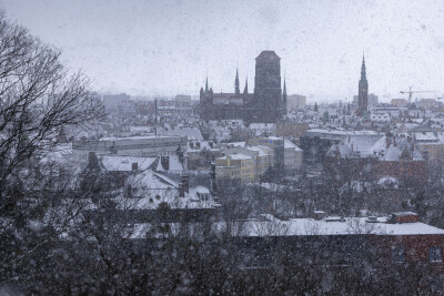 Zimowy Gdańsk