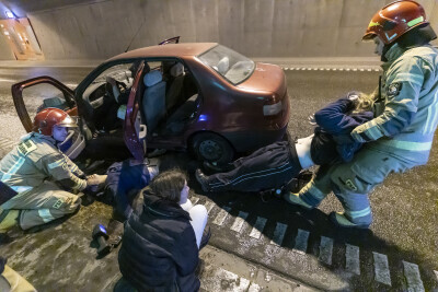 Zintegrowane ćwiczenia ratunkowe z udziałem służb w tunelu pod Martwą Wisłą