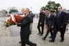 Złożenie kwiatów pod Pomnikiem Poległych Stoczniowców