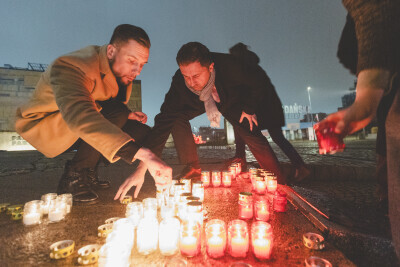 Znicze w rocznicę wprowadzenia stanu wojennego