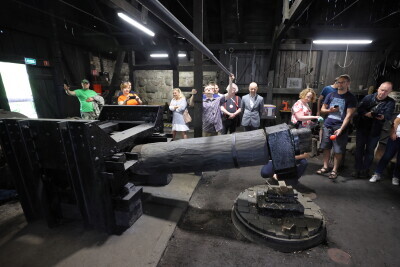 Zrewitalizowana Oliwska Kuźnia Wodna.