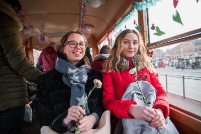 Dzień Kobiet w zabytkowym tramwaju N