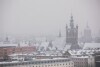 Gdańsk przykryty zimową pierzynką, 10.02.2021