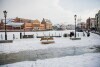 Gdańsk przykryty zimową pierzynką, 10.02.2021