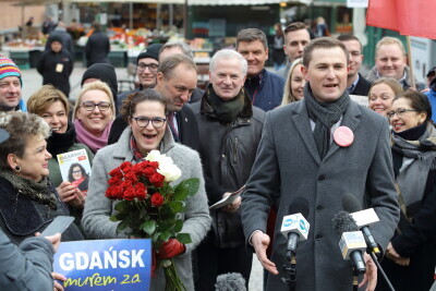 Konferencja Aleksandry Dulkiewicz